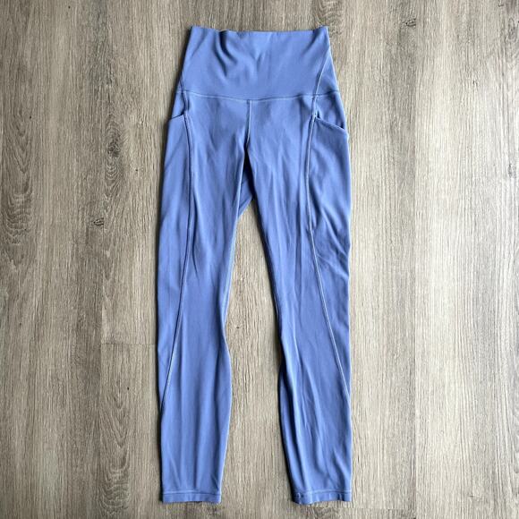 lululemon athletica Pants - Lululemon Align High Rise Pant with Pockets 25 Blue Size 2